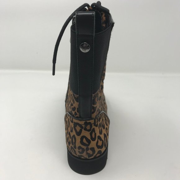 NIB Donald Pliner Camren Leopard Boots Size 7 - Picture 6 of 8